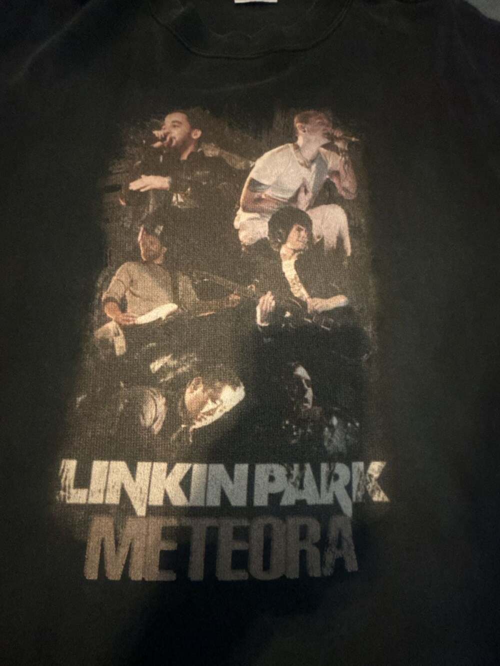 Vintage 2003 Linkin Park Meteora Tour Graphic T-Shirt - Gem